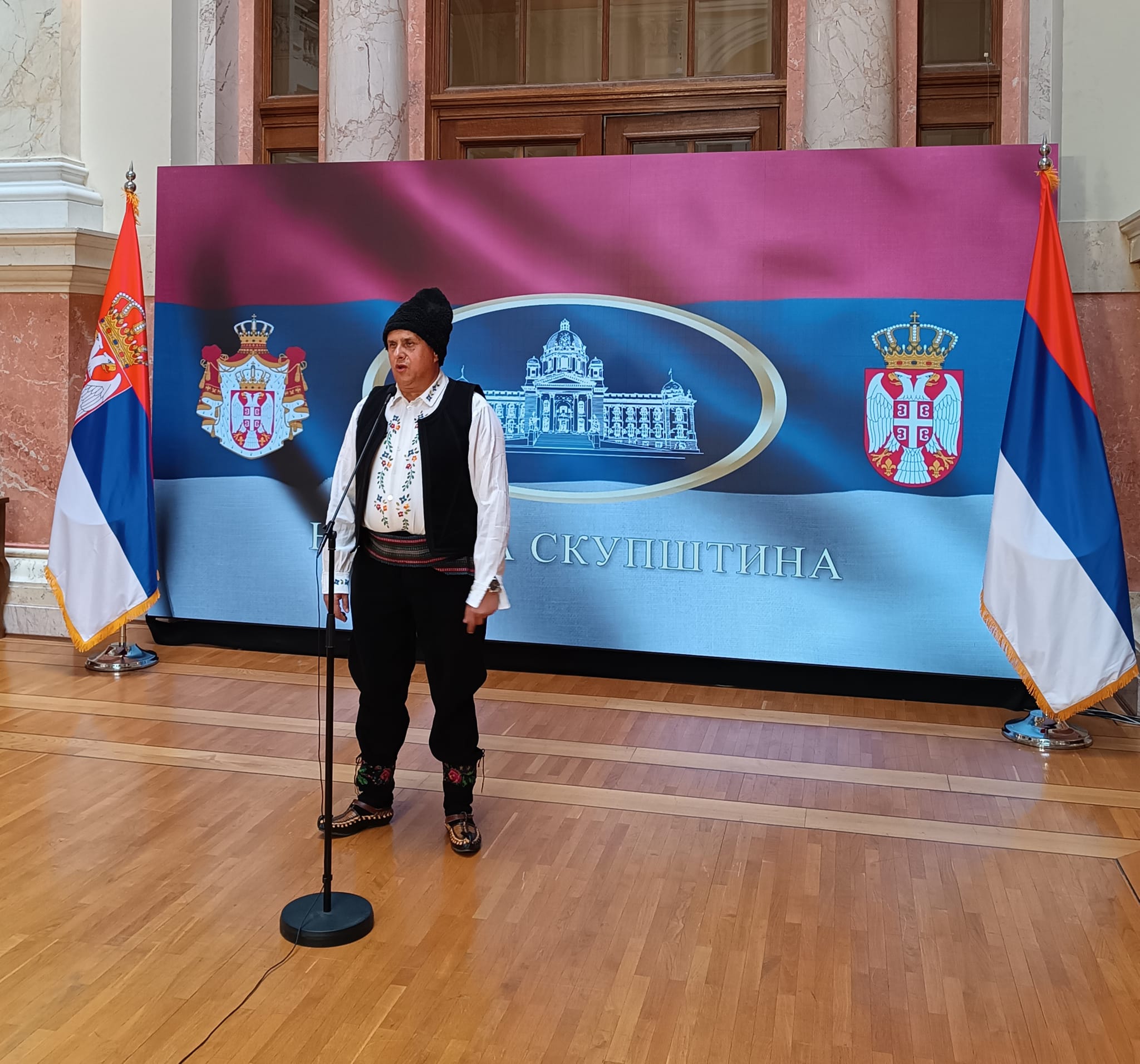Милија Милетић у Народној скупштини Републике Србије, фото: УСС